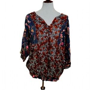 LAST CHANCE Boho style peasant top